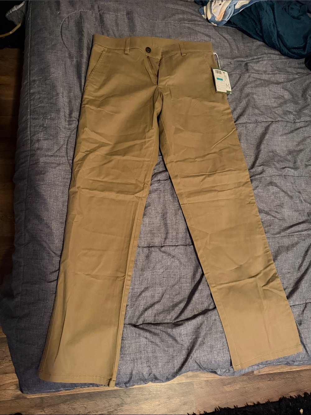 Target Men's Straight-Leg Chinos in Tan